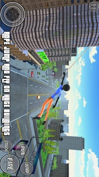 火柴人都市绳索英雄