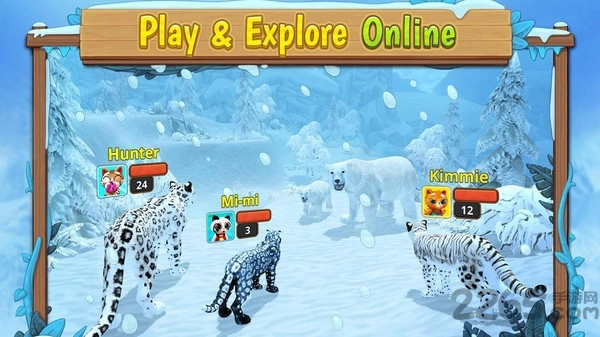 雪豹家庭模拟器