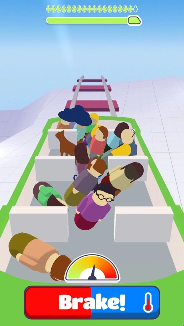 拥挤的过山车版