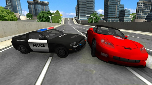 模拟警车巡逻图4