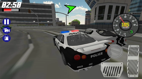 模拟警车巡逻图2
