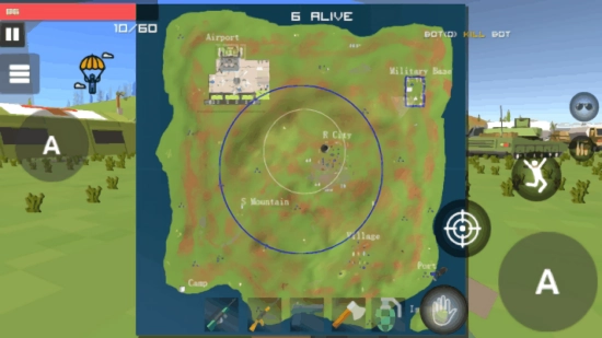 像素吃鸡战场游戏