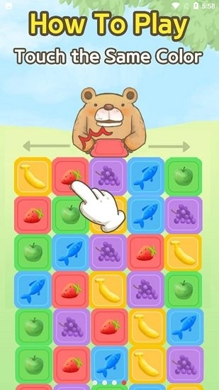 熊熊食物砖游戏