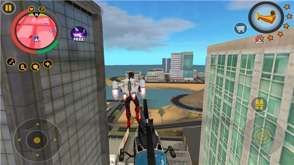 城市绳索超人游戏图1