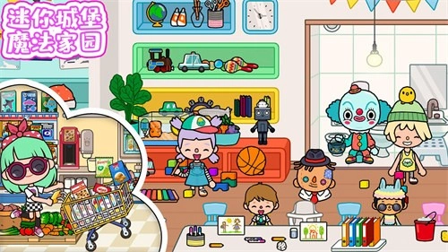 迷你城堡魔法家园游戏