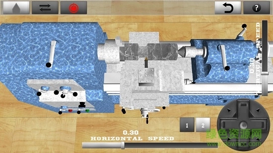 车床工人机器模拟器