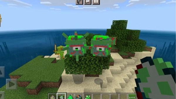 我的世界海洋变异怪模组和岛屿住宅地图手游直装版