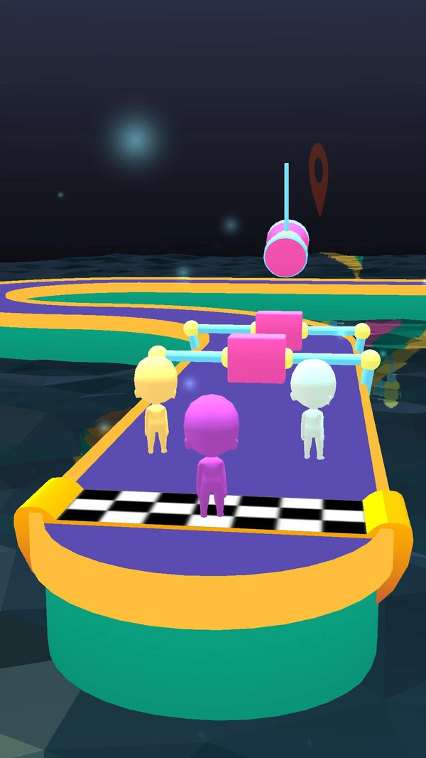 有趣人类障碍赛3D图3