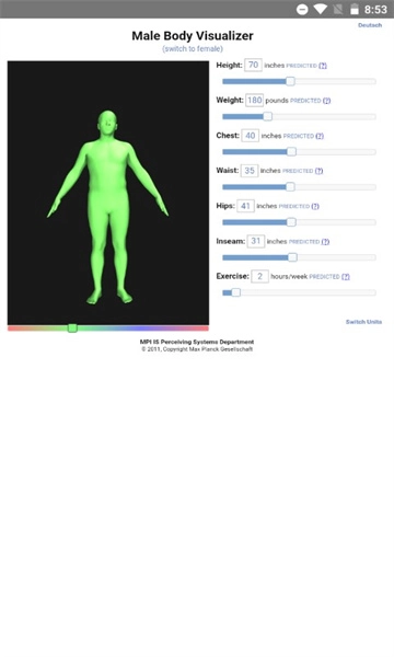 身体建模bodyvisualizer免费原版图3