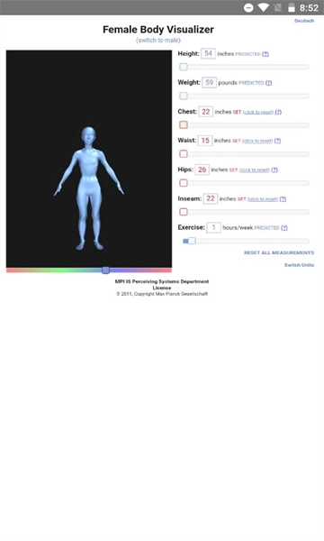 身体建模bodyvisualizer免费原版图2