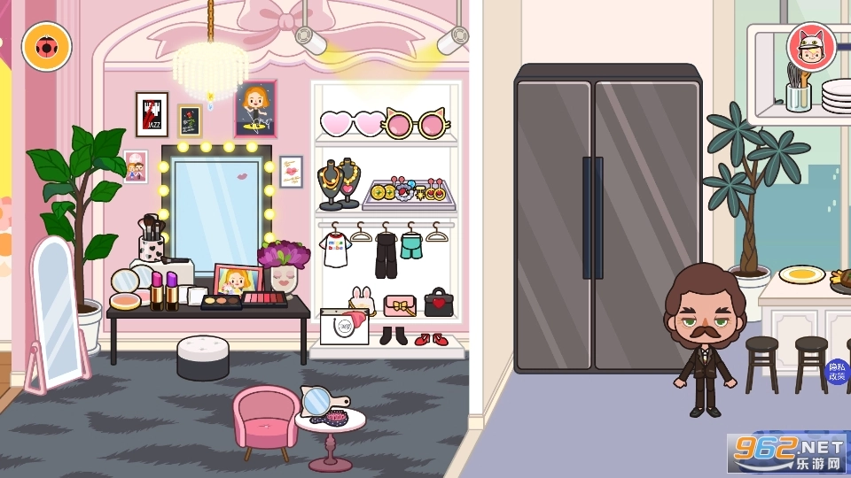 米加小镇建房子游戏