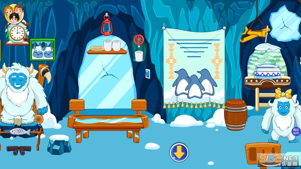 托卡迷你城市滑雪人游戏