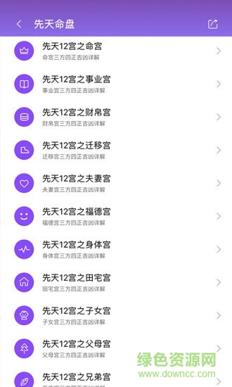 紫薇斗数生辰八字通用版图1