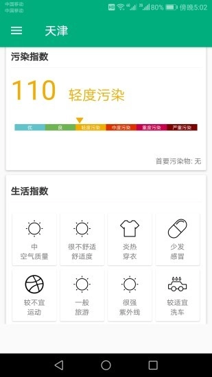 一周天气预报