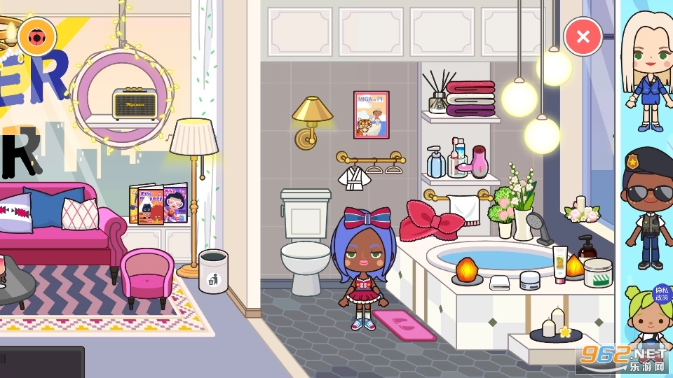 米加小镇建房子游戏