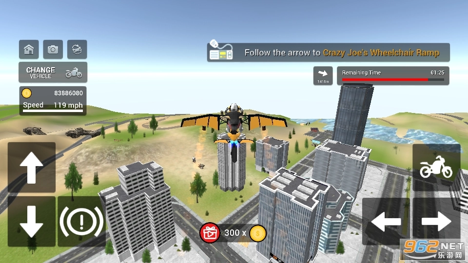 飞行摩托车模拟器