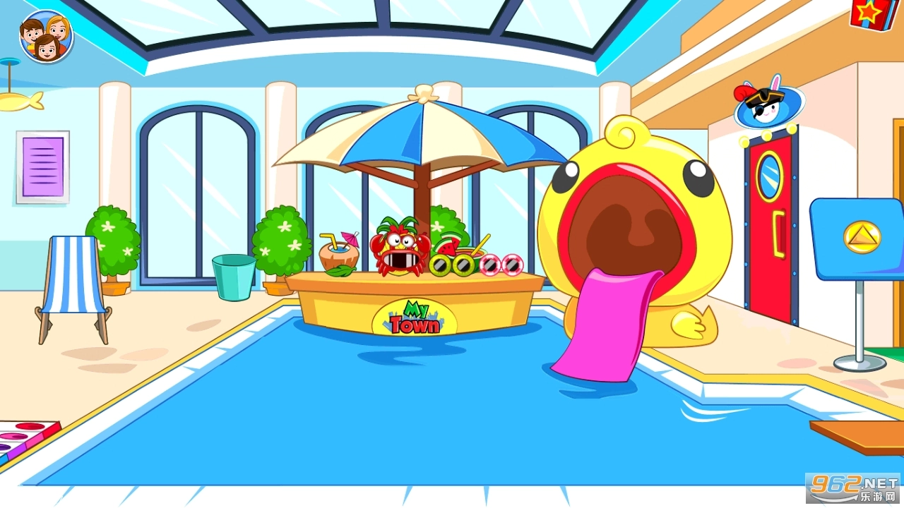 我的城镇宾馆游戏