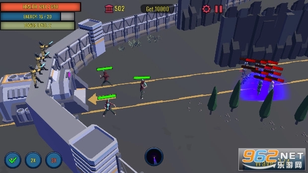 赛博朋克防御安卓版图5