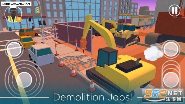 城市建设挖掘机中文版