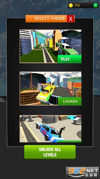 巨大斜坡特技飞车