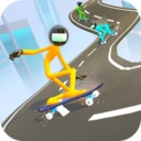 溜冰火柴人游戏