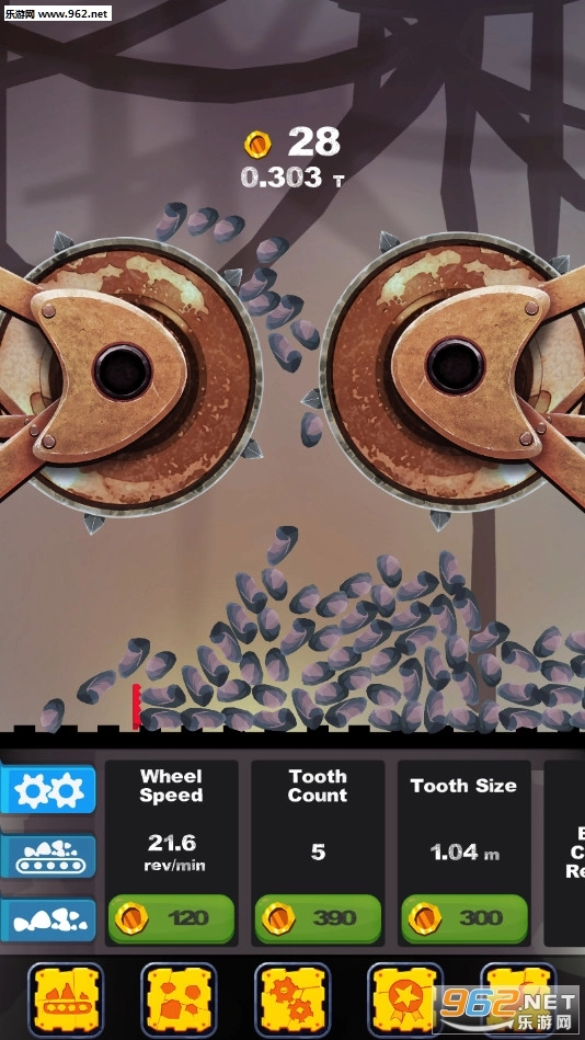 闲置矿山破碎机游戏