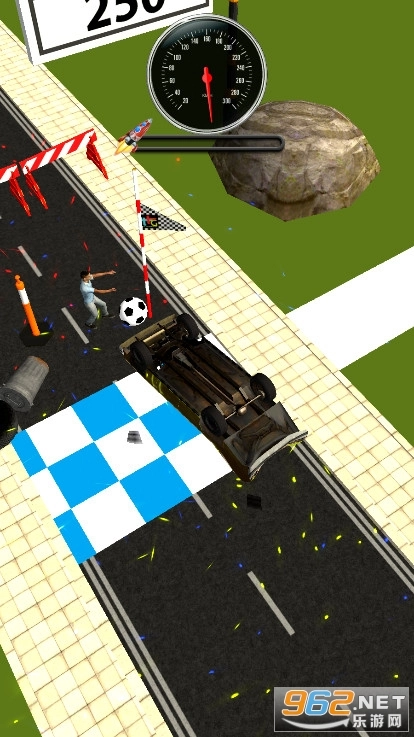 巨大斜坡特技飞车