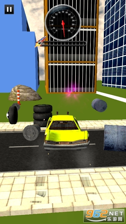 巨大斜坡特技飞车