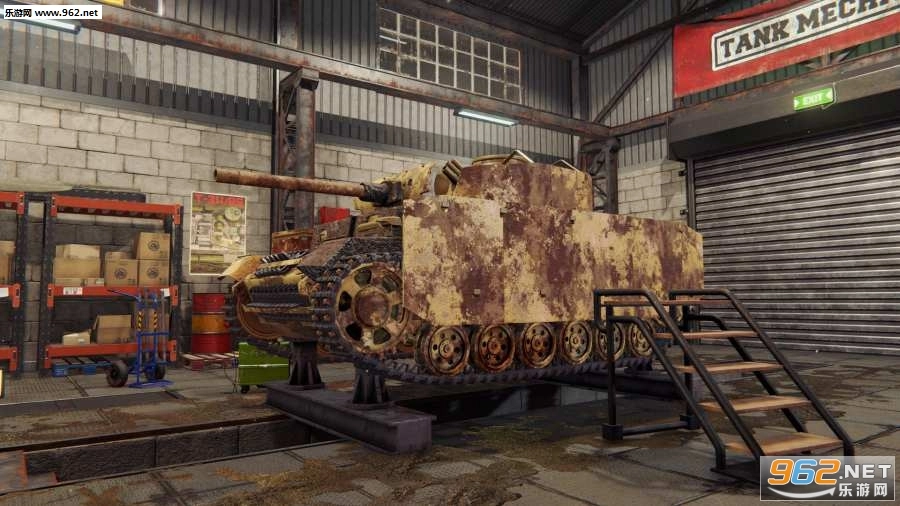 坦克维修模拟器游戏图1