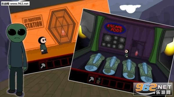 解谜学校游戏5外星人飞船密室逃脱安卓版-图4