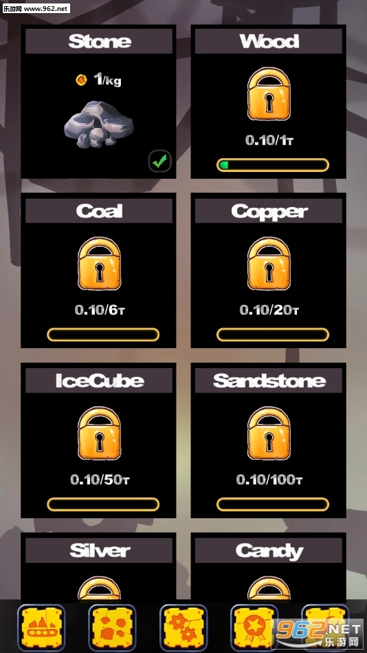 闲置矿山破碎机游戏