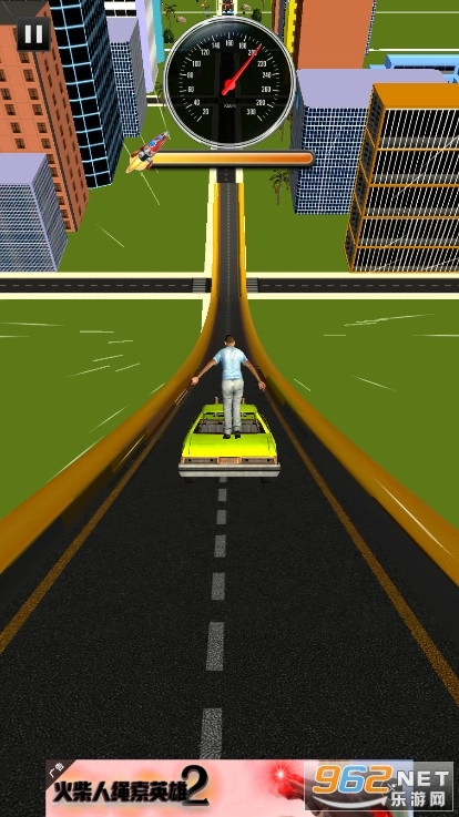 巨大斜坡特技飞车