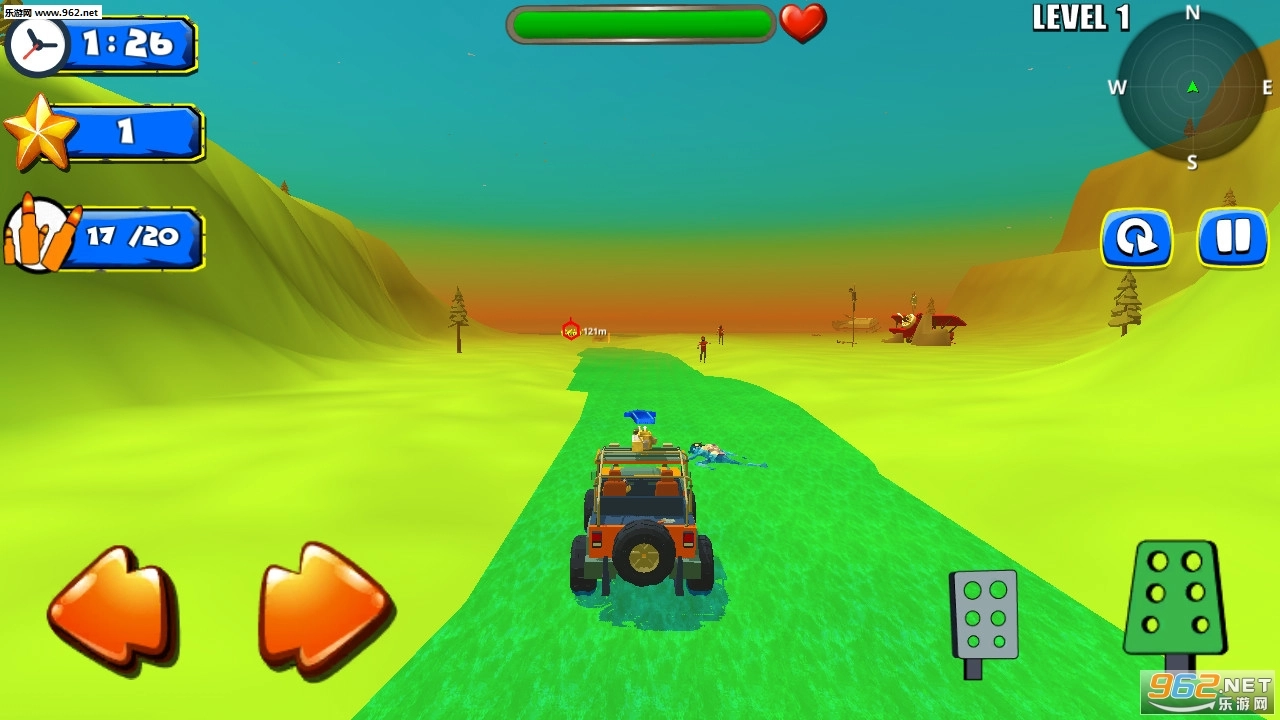 僵尸小队赛车皮卡安卓版