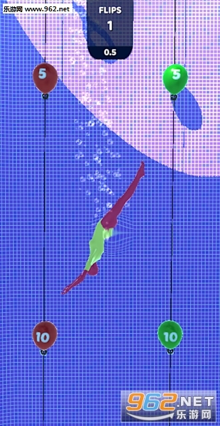 紫色跳水运动员游戏最新版图4