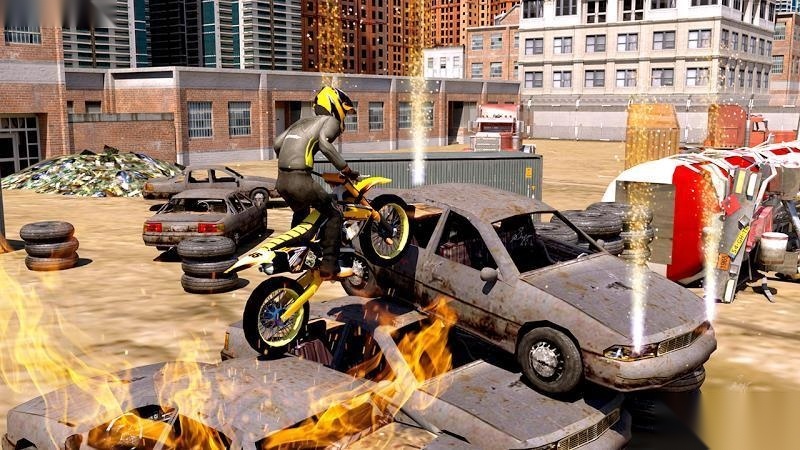 特技摩托车3D