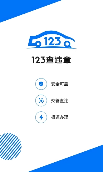 123查违章查询原版图1