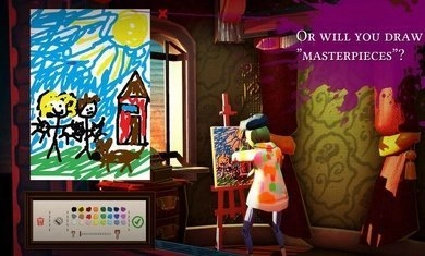 饥饿派画家最新免费版图1