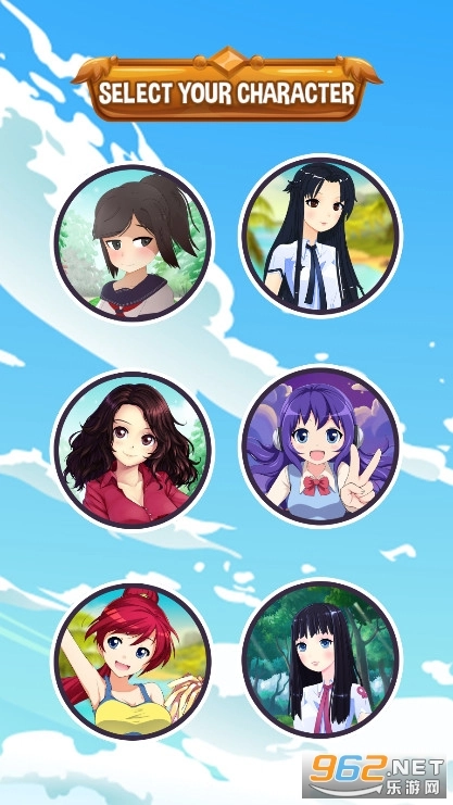 高校女生可爱装扮游戏