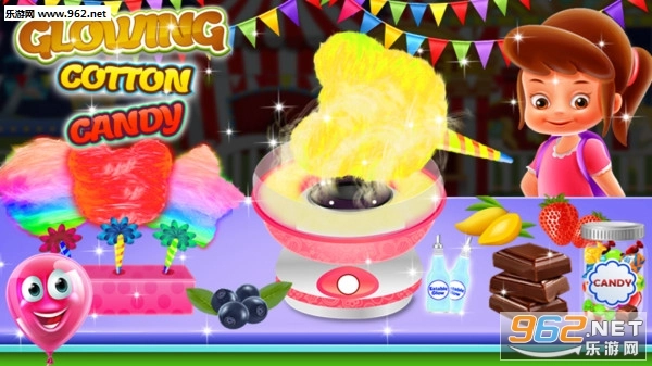 发光棉花糖模拟器游戏