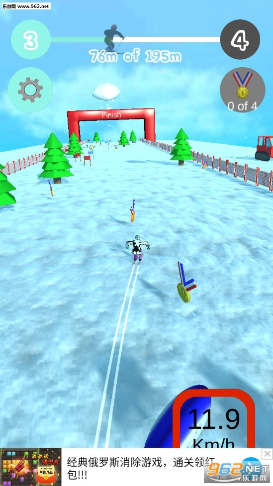 滑雪模拟器游戏