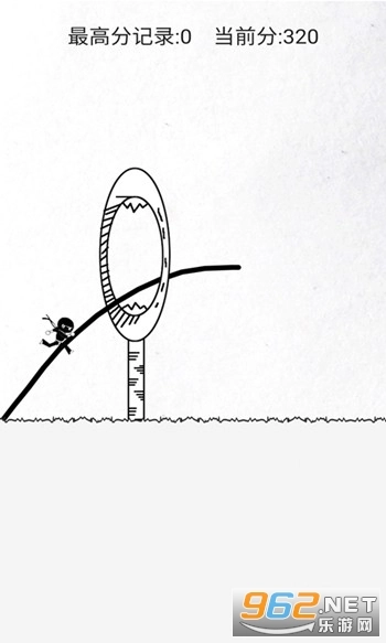 画线跑酷游戏