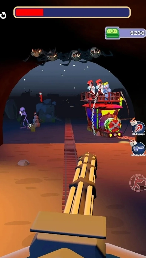 蜘蛛火车射击(2)