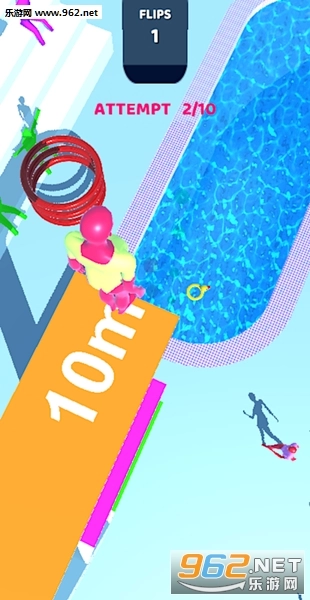 紫色跳水运动员游戏最新版图5
