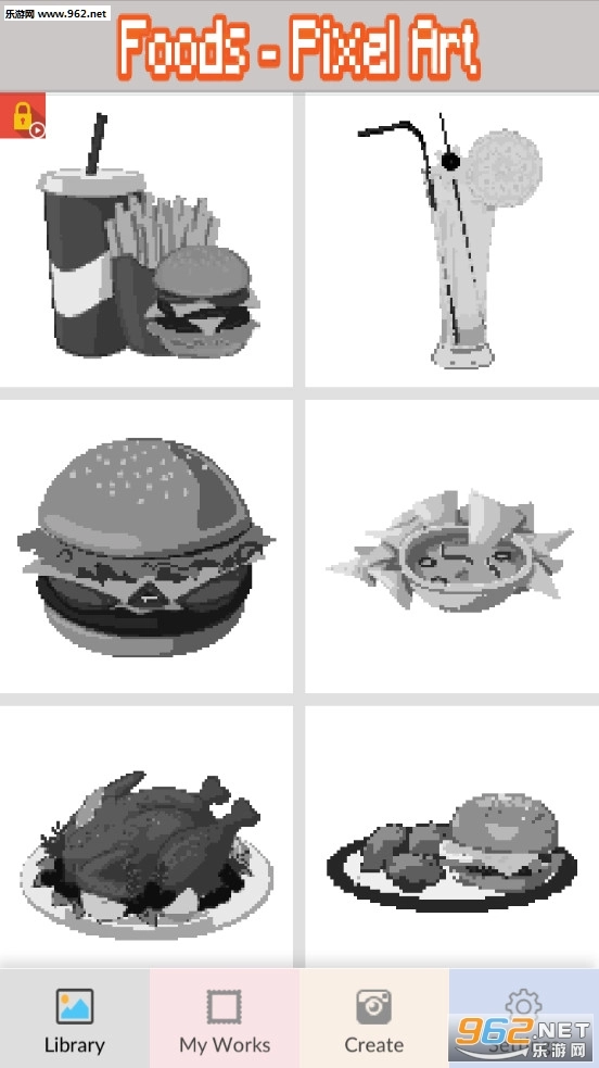 食物着色游戏图1