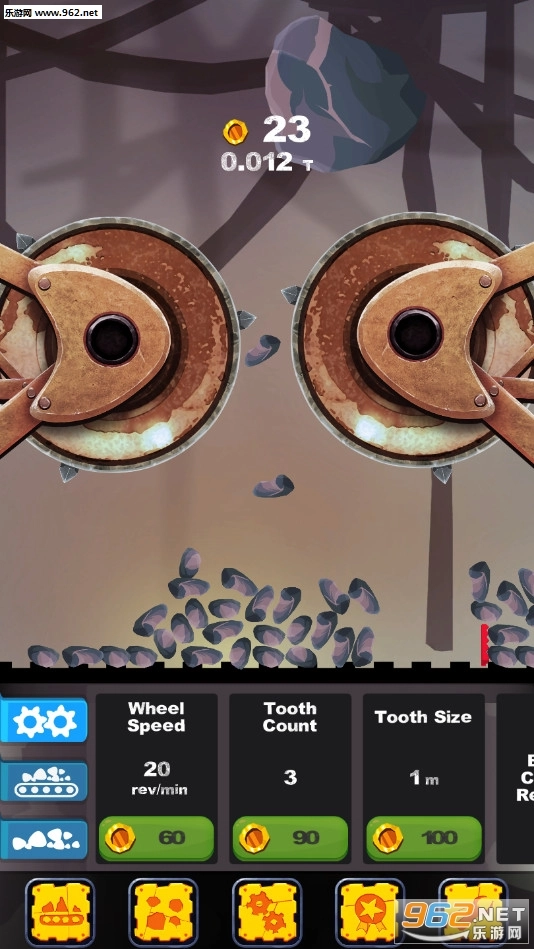 闲置矿山破碎机游戏