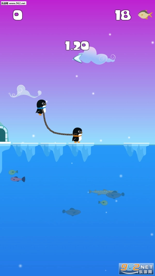 绳索企鹅弹跳大师安卓版