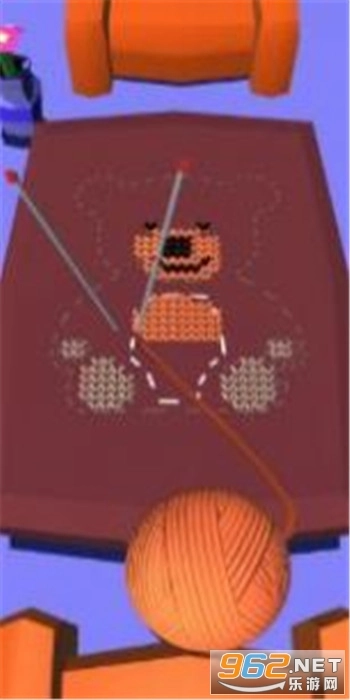 织毛衣3D图2