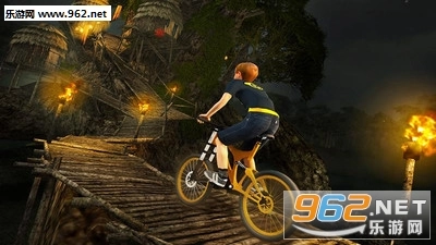 自行车下坡超级英雄孩子安卓版