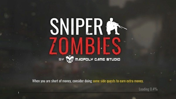 狙击手射僵尸图1