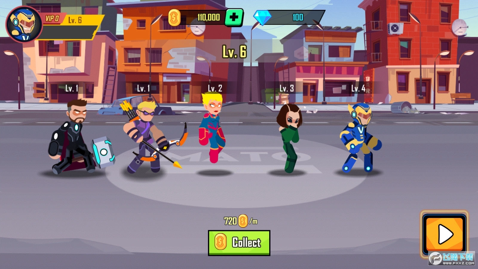 火柴人英雄战斗